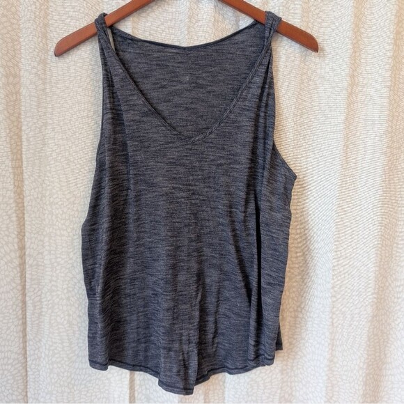 Lululemon Do The Twist Tank Heathered Navy Size 8 - Picture 6 of 8